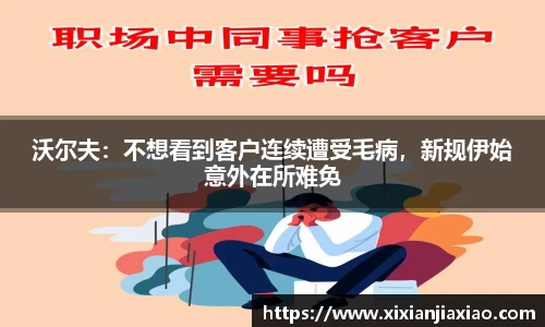 沃尔夫：不想看到客户连续遭受毛病，新规伊始意外在所难免